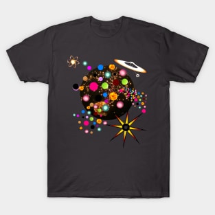 Amazing universe art design. T-Shirt
